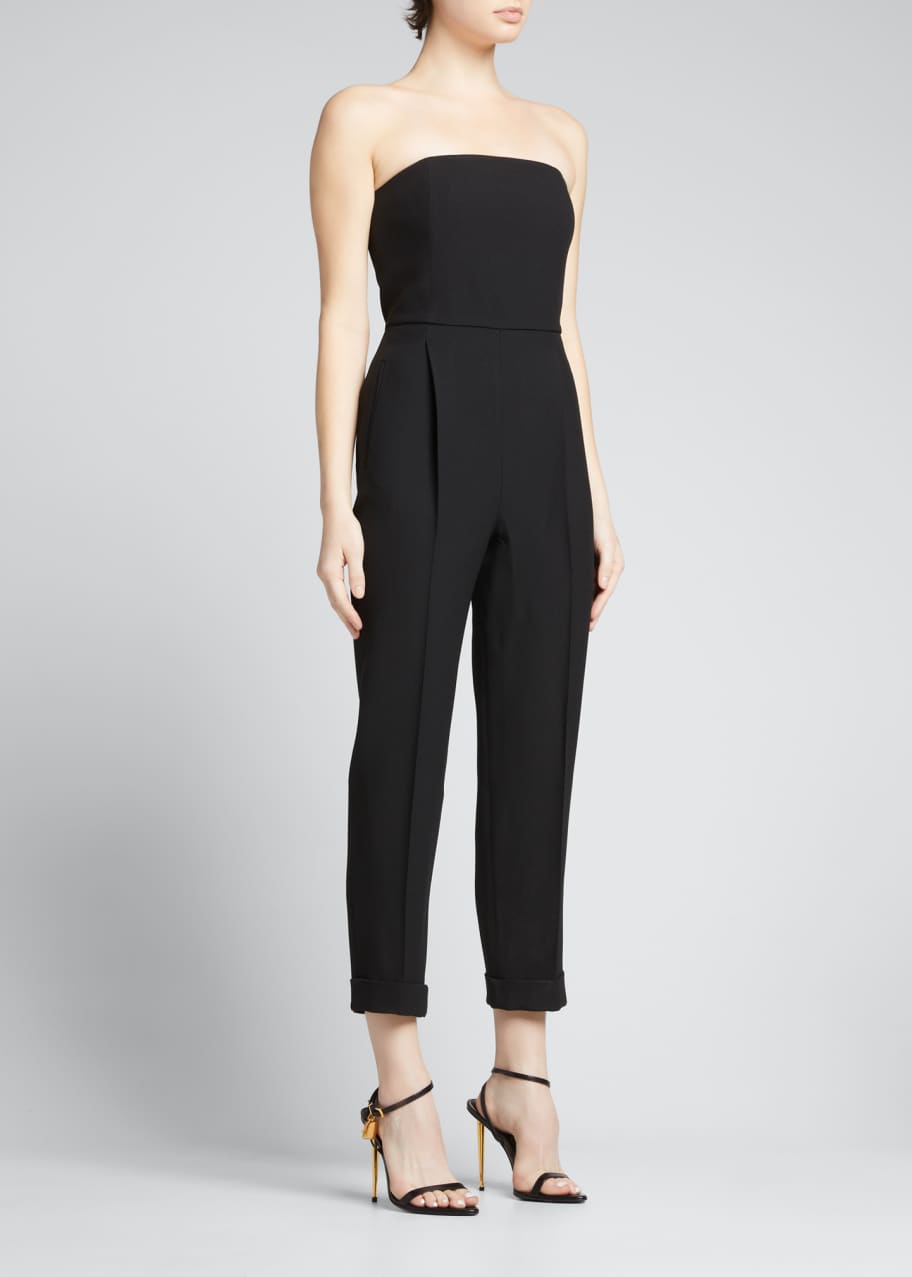 Michael kors best sale strapless jumpsuit