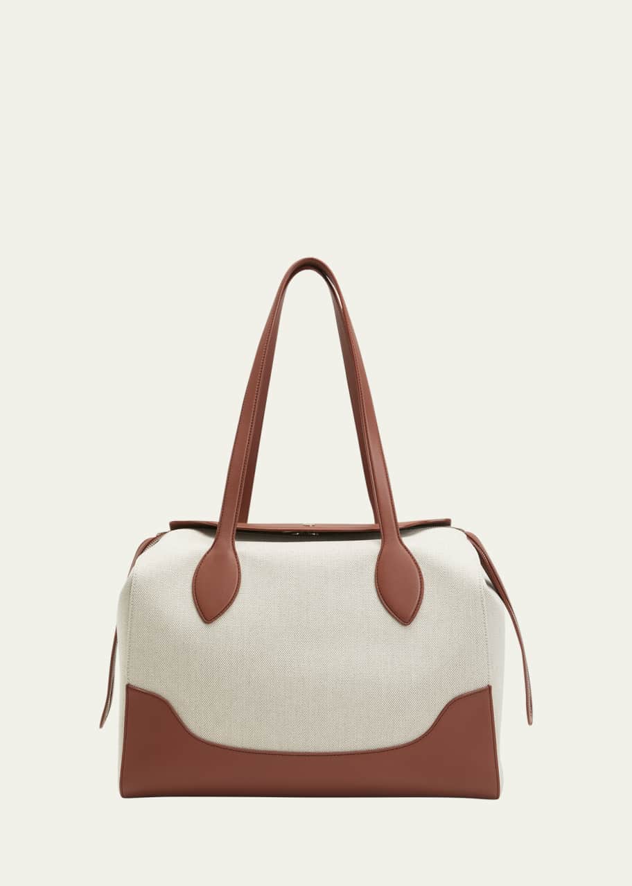 Loro Piana Sesia Happy Day XL Canvas Tote Bag - Bergdorf Goodman