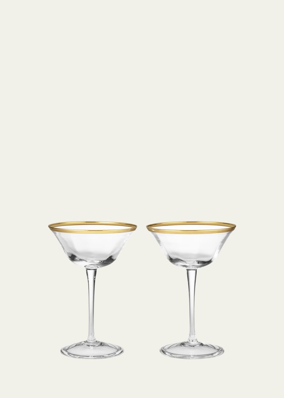 Image 1 of 1: Sophia Clear Coupe Glasses