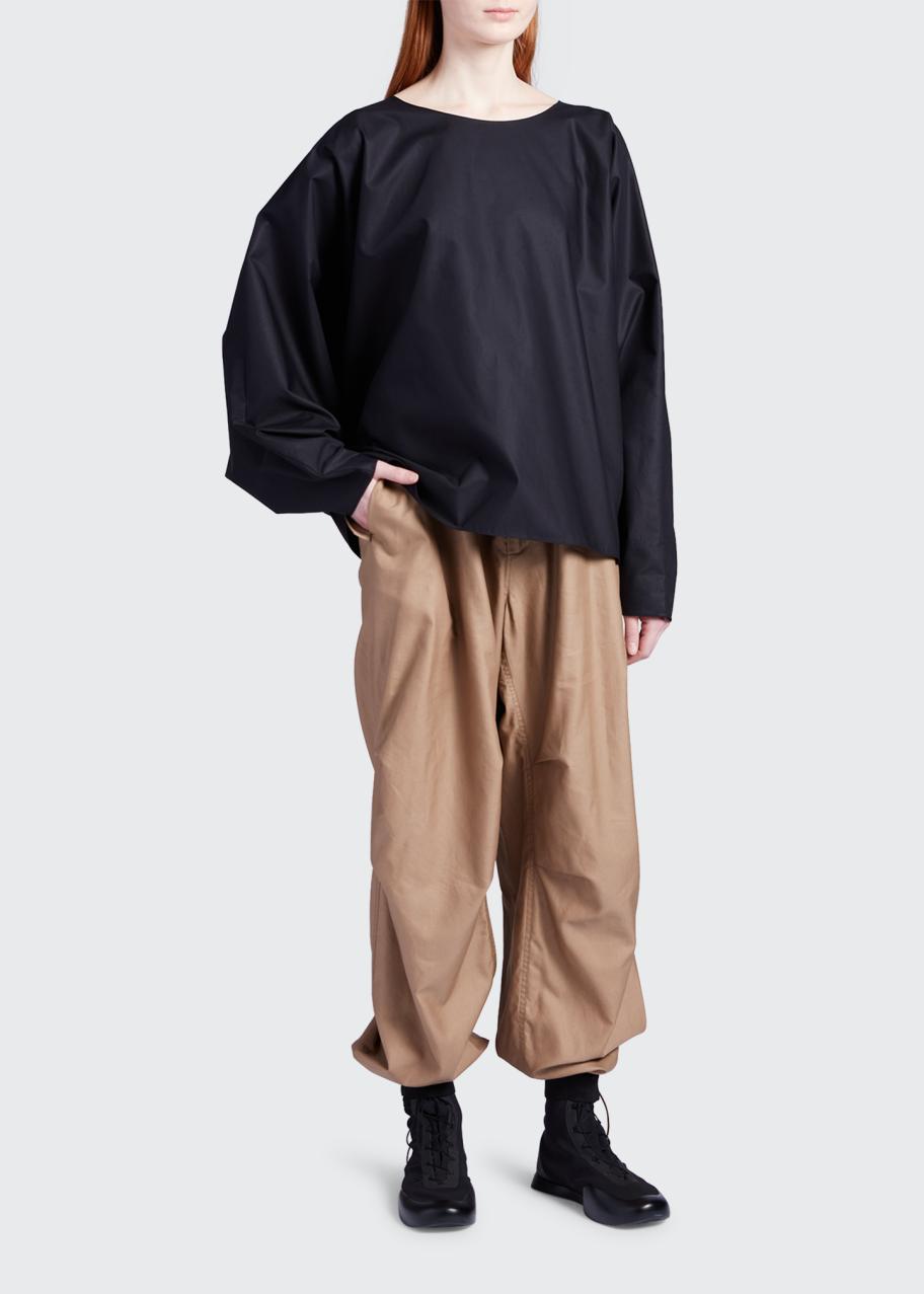 Pantalon The Row Antica - Coton Et Soie Couleur Taupe - Taille 0/XS - Neuf Sans étiquette