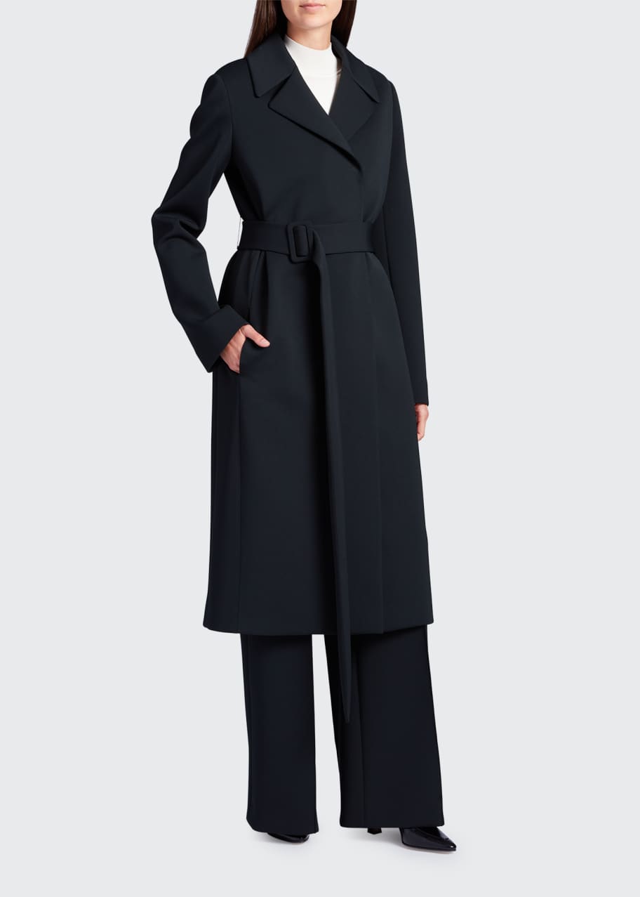 THE ROW Griffoni Belted Long Coat - Bergdorf Goodman