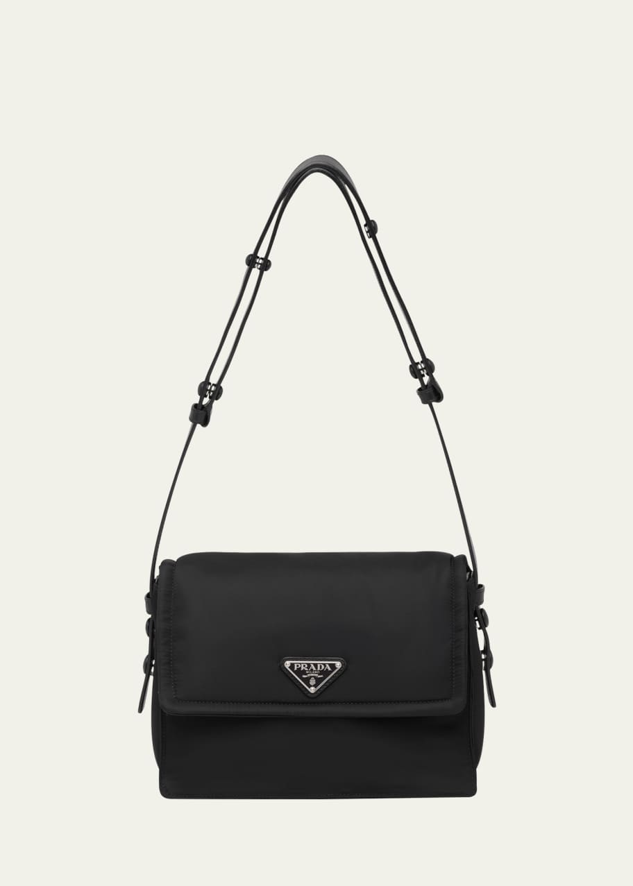 Prada flap shoulder bag online