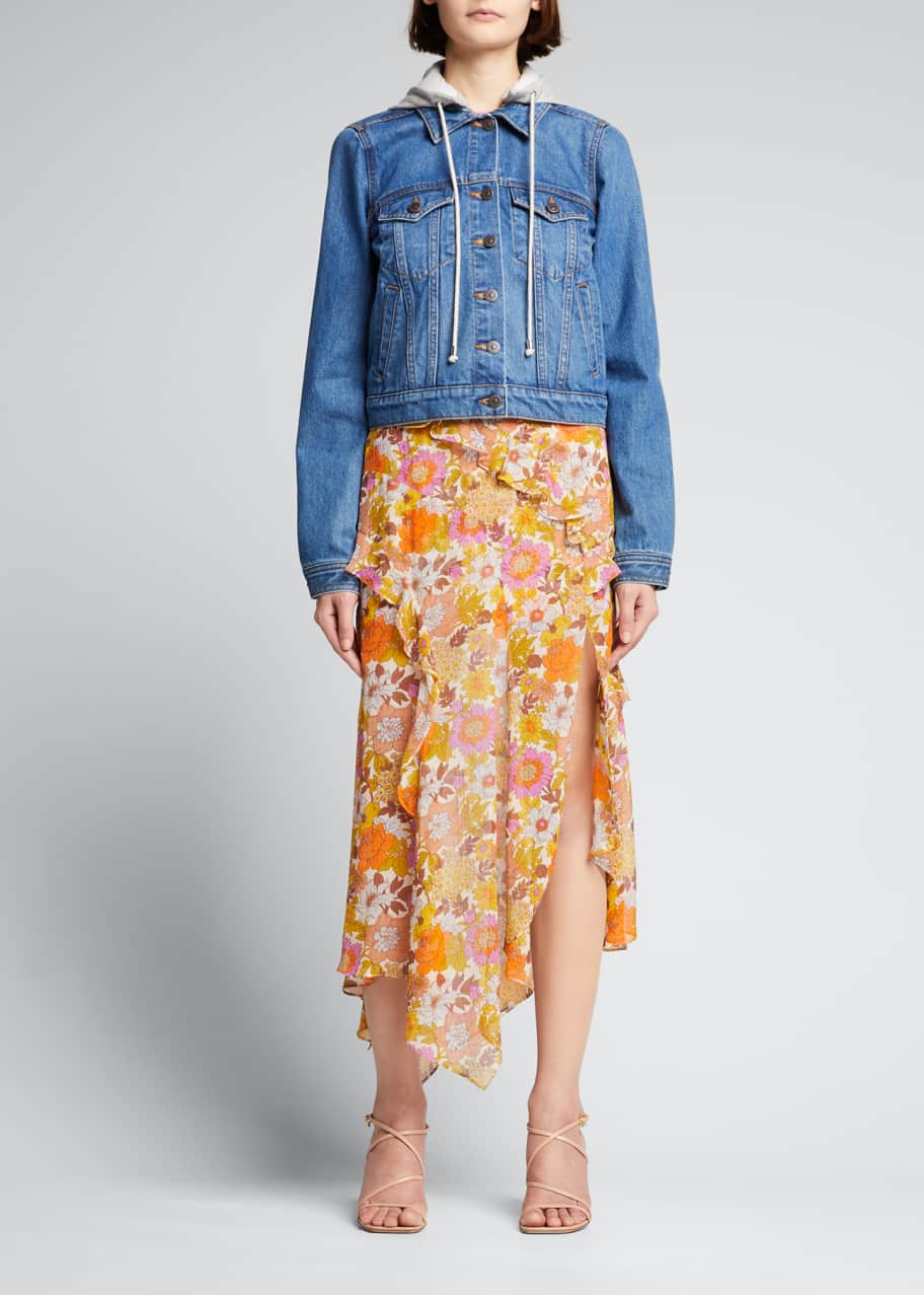 Cara Jean Jacket with Removable Hoodie