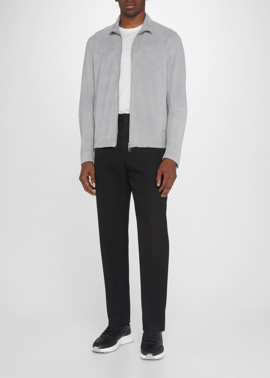 Emporio armani shop suede jacket