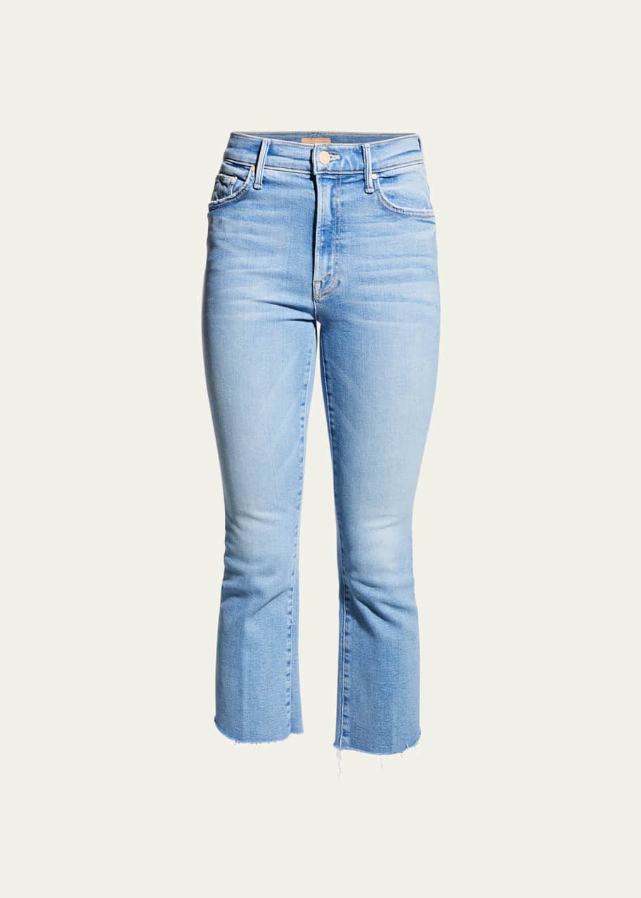 Image 1 of 1: The Insider Crop Step Fray Jeans
