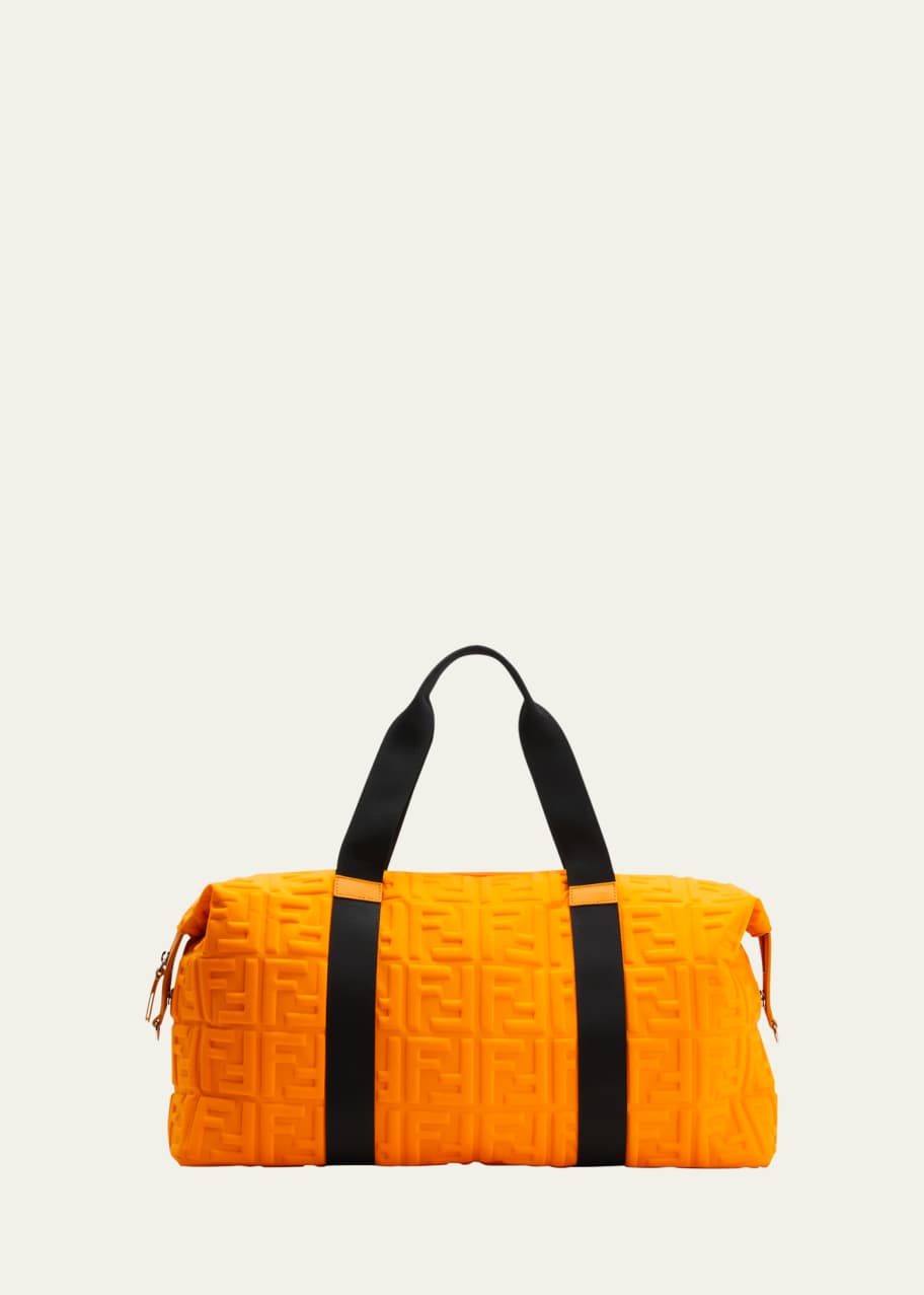 Fendi Kid's FF Logo Embossed Duffle Bag - Bergdorf Goodman