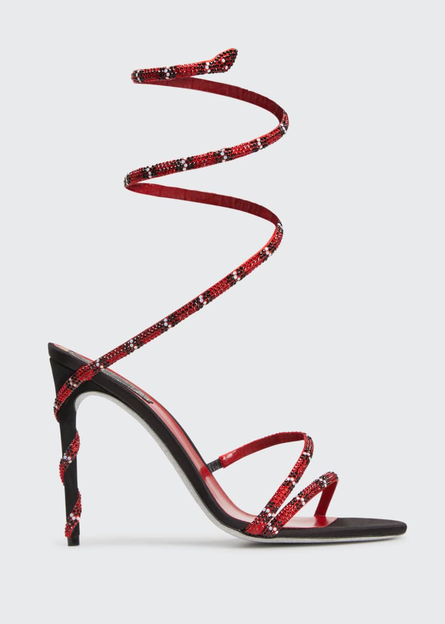 Rene caovilla sales snake sandals