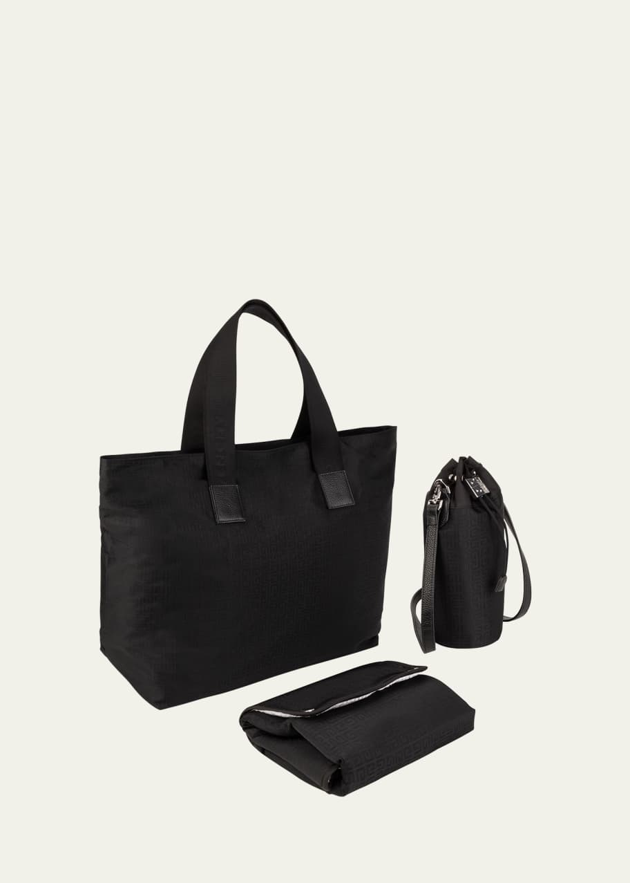 Givenchy Oversized ZipUP Diaper Tote Bag w/ Changing Pad & Bottle Carrier Bergdorf Goodman