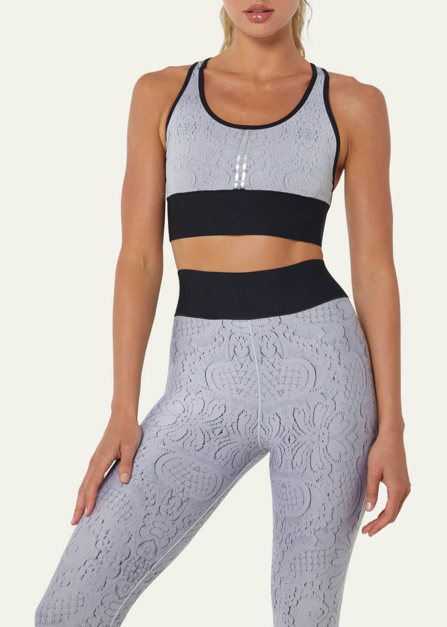 Ultracor Nile Lace-Print Sports Bra - Bergdorf Goodman