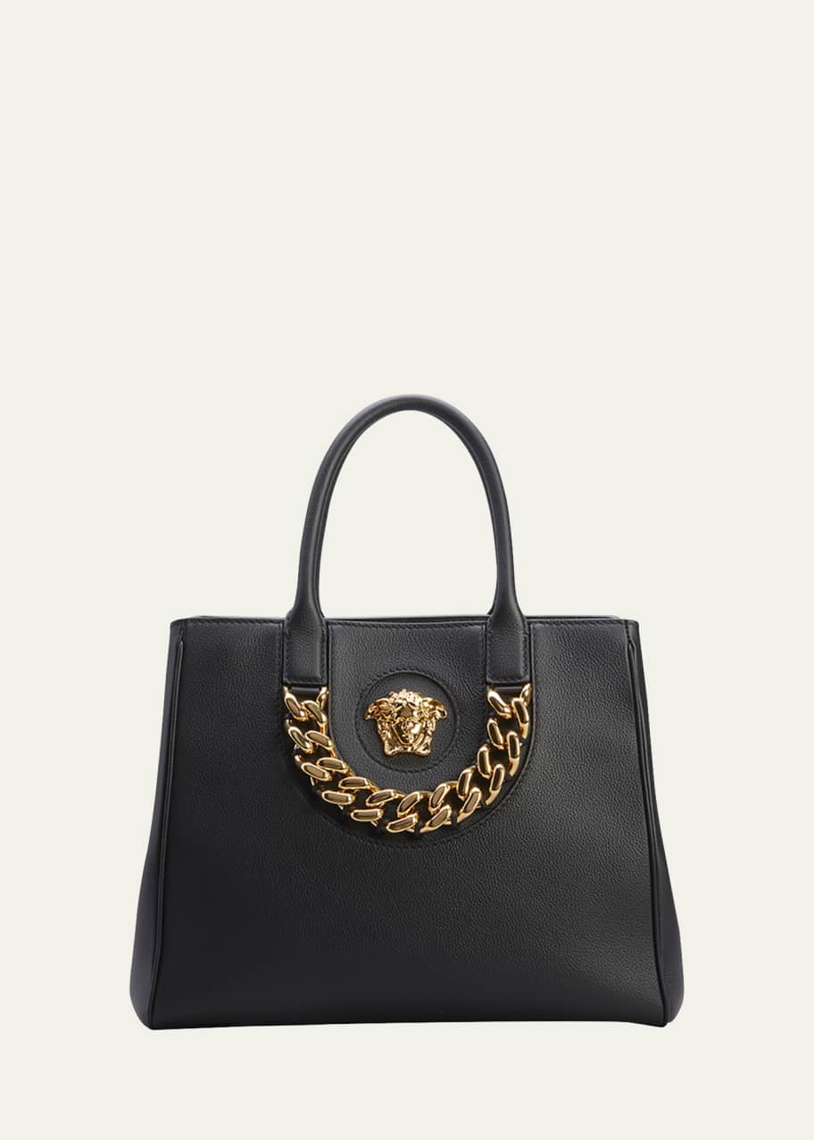 Versace La Medusa Large Chain Tote Bag - Bergdorf Goodman