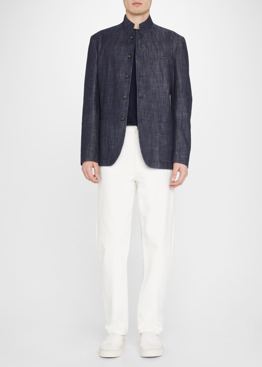 ジャケット・アウター MASSIMO ALBA GSTAAD JACKET Massimo Alba Men's Gstaad Organic Denim Sport Jacket - Bergdorf