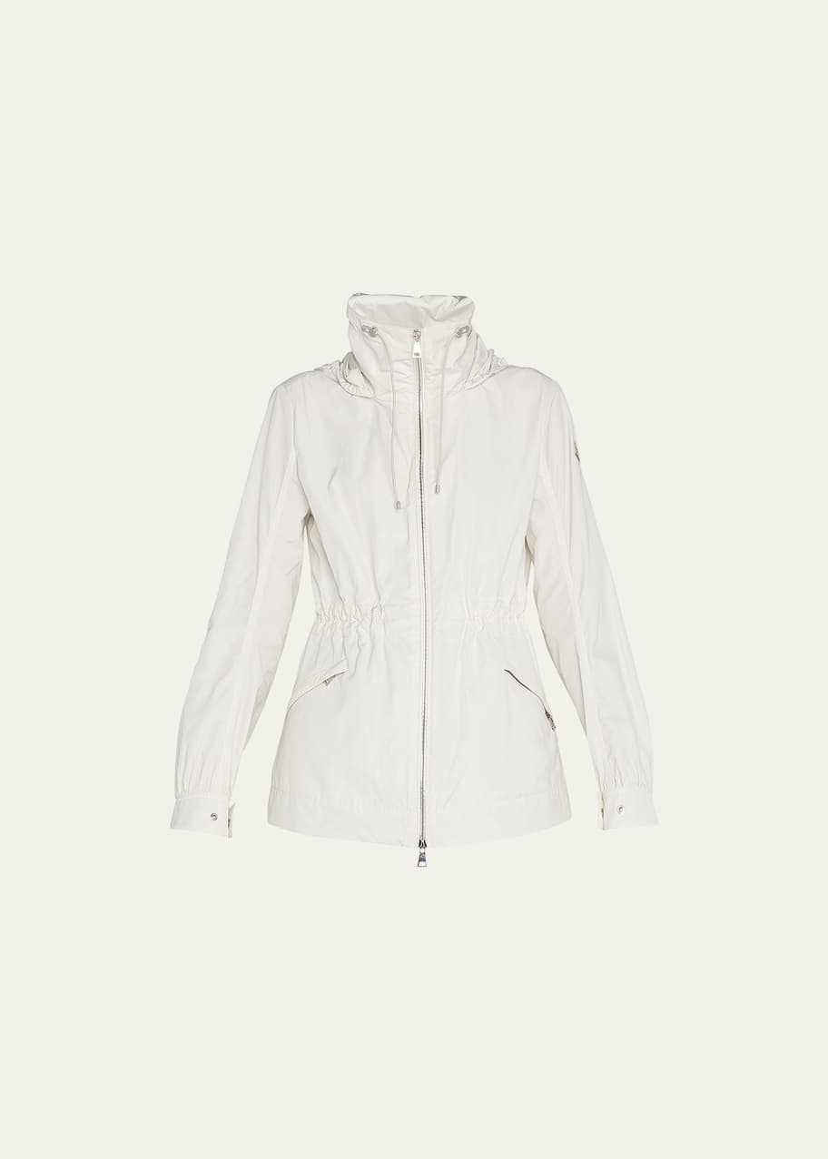 Moncler ocre short parka deals