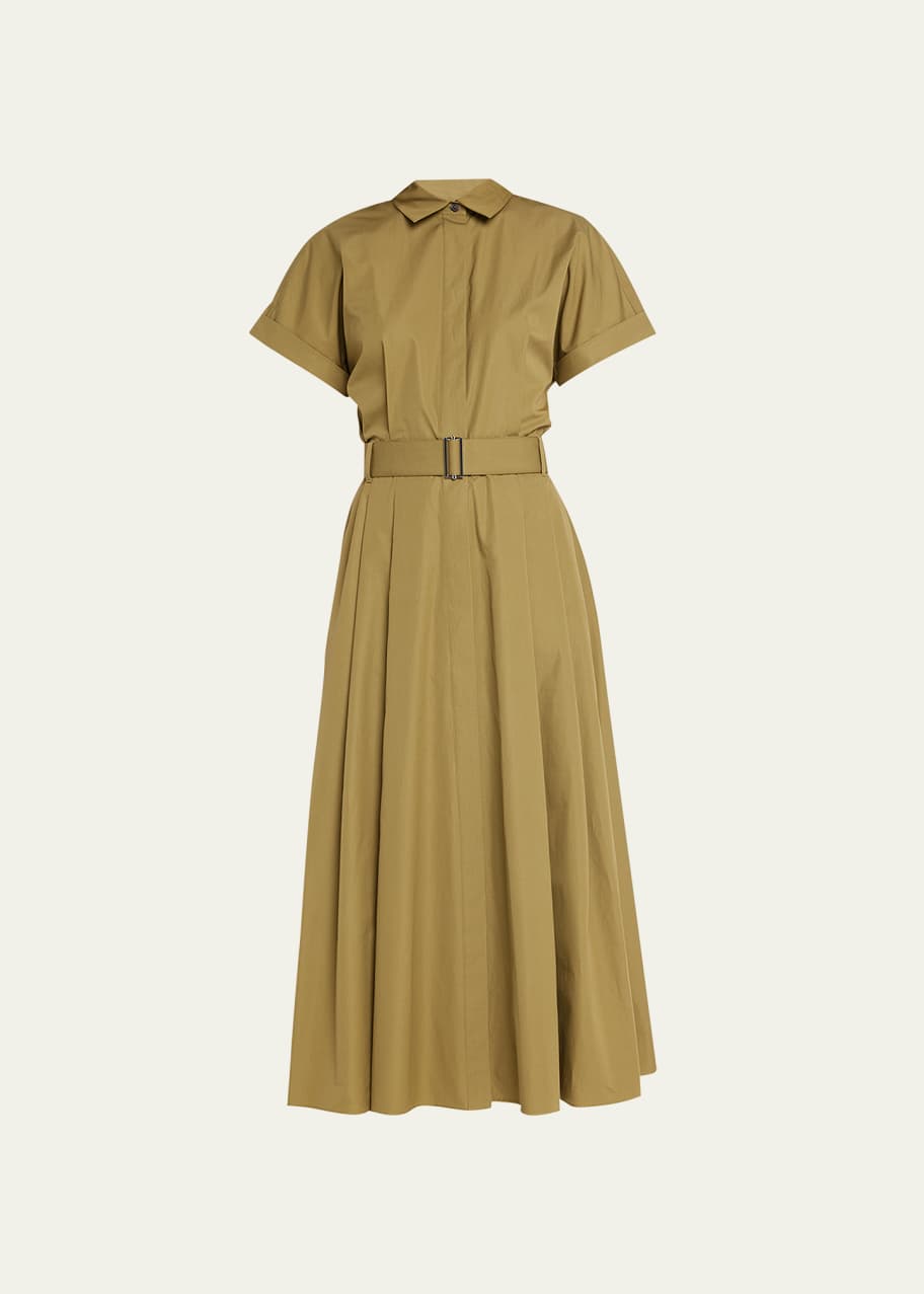 Lafayette 148 New York Upland Shirtdress with SelfBelt Bergdorf Goodman