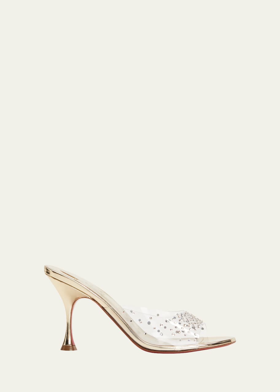 Louboutin clear sandals shop