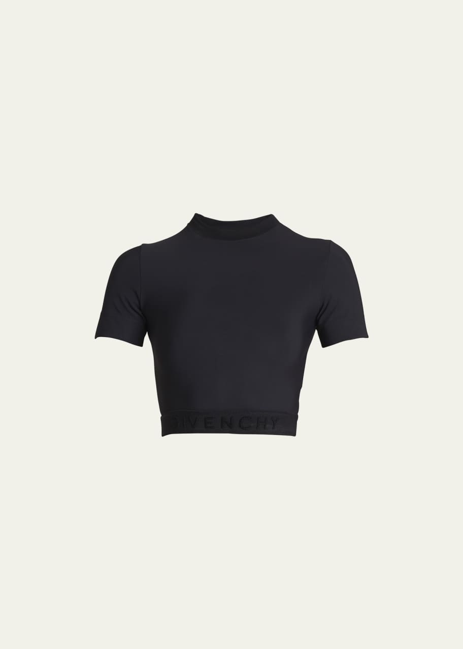 ★MUCENT★ Signature Back Round Circle Logo Crop Short Sleev FuZed Buzzz - Buzzzsaw