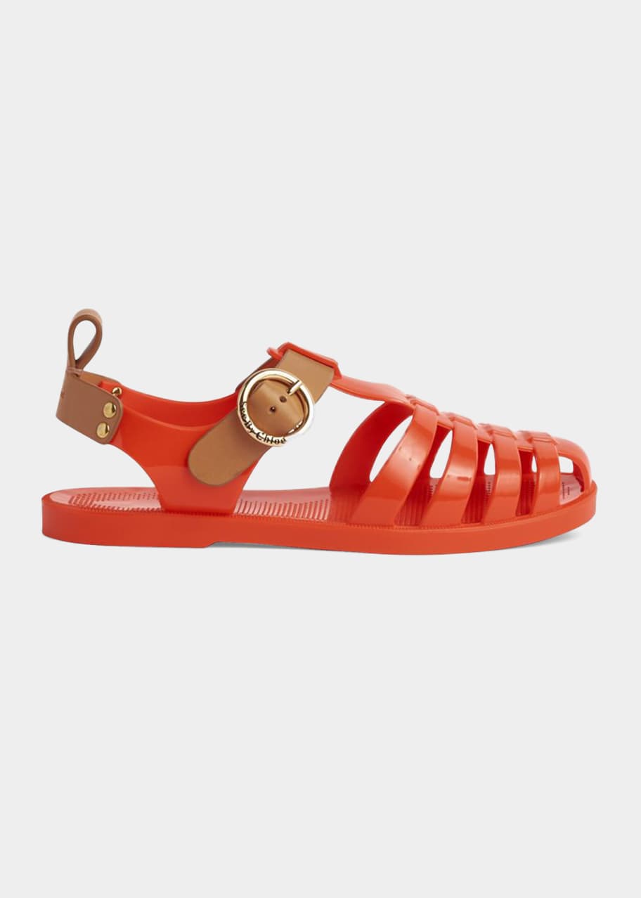 See by chloe jelly sandals best sale