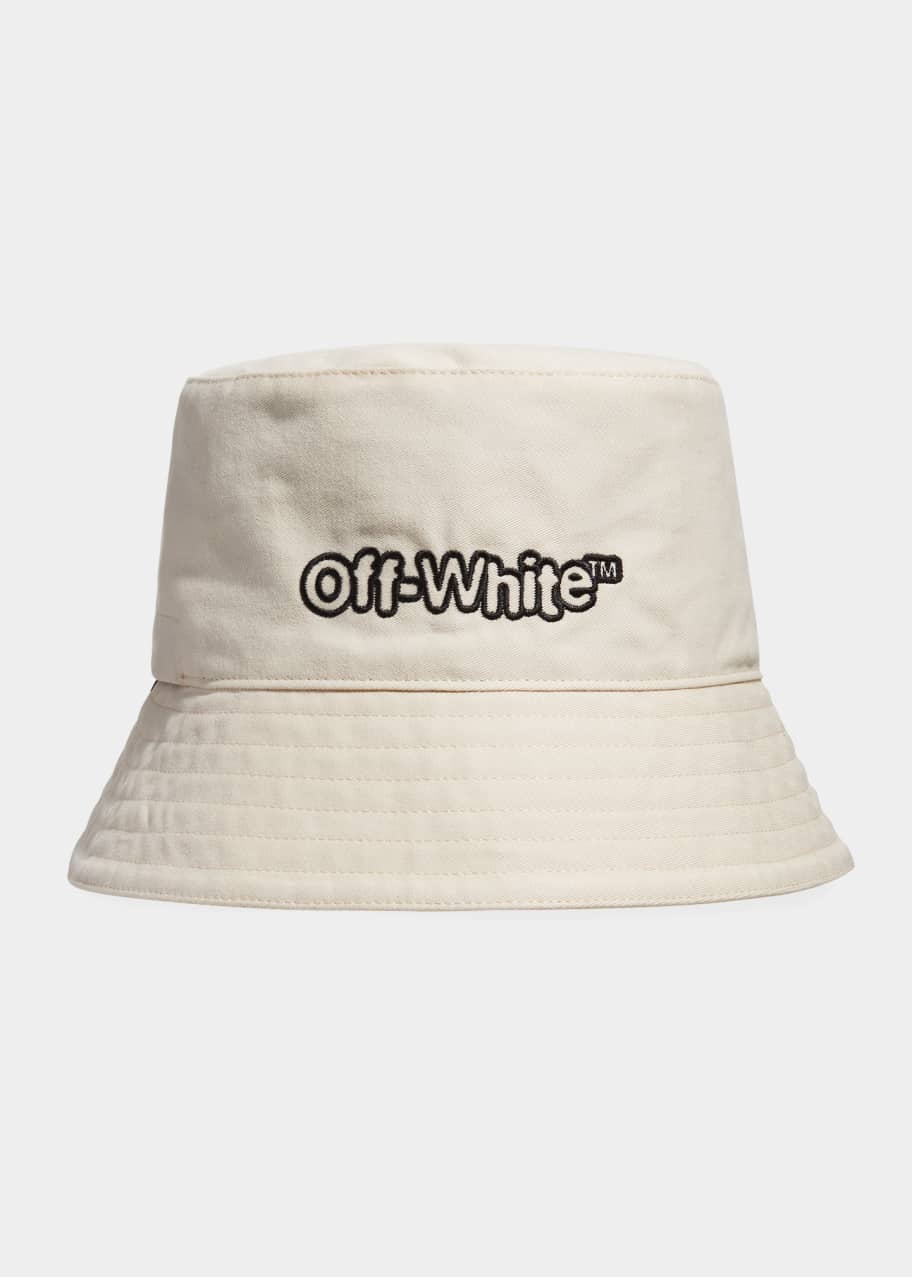 Off-White Men's Blur Logo Bucket Hat - Bergdorf Goodman