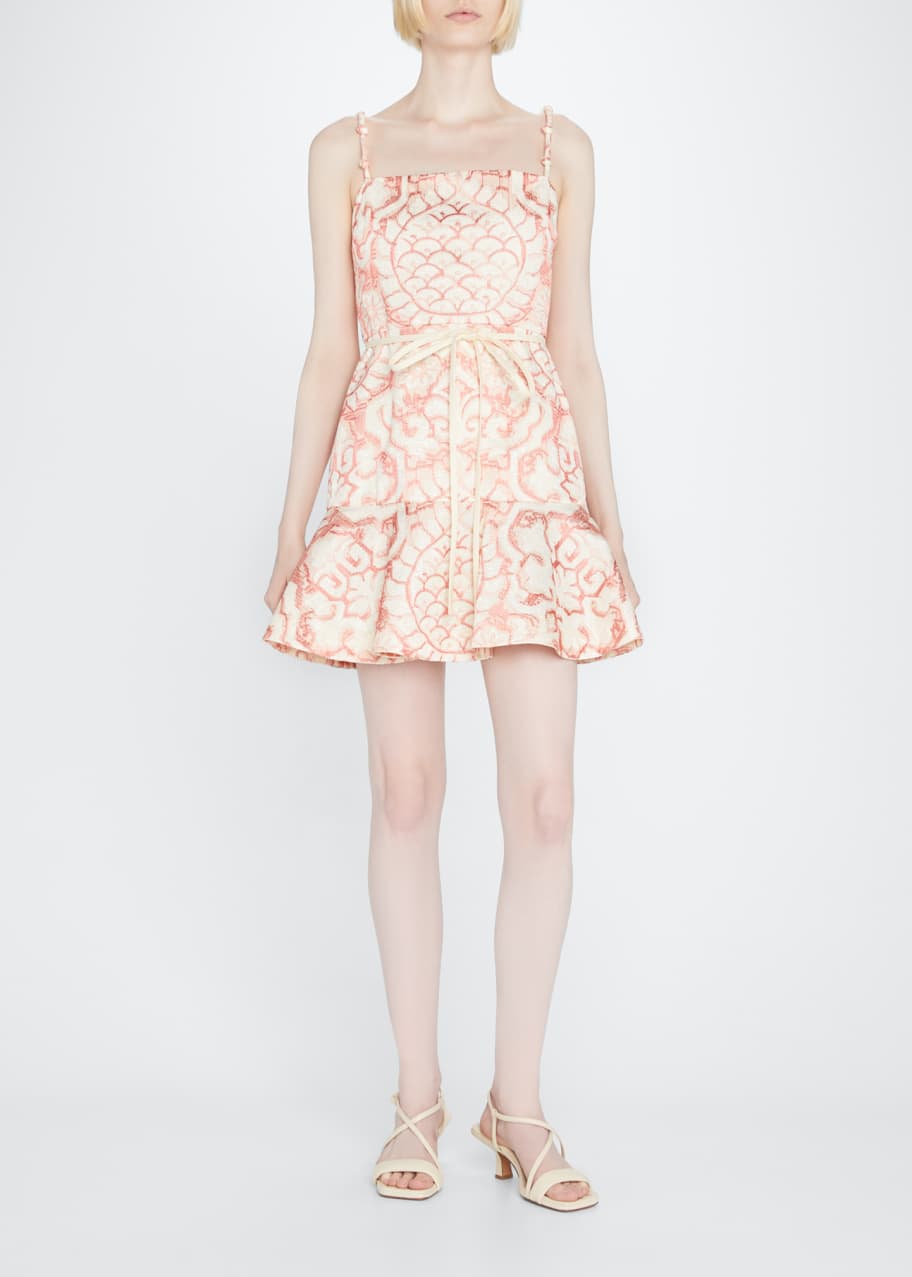 alexis venise floral embroidered mini dress Alexis Venise Dress Floral Embroidered by Alexis