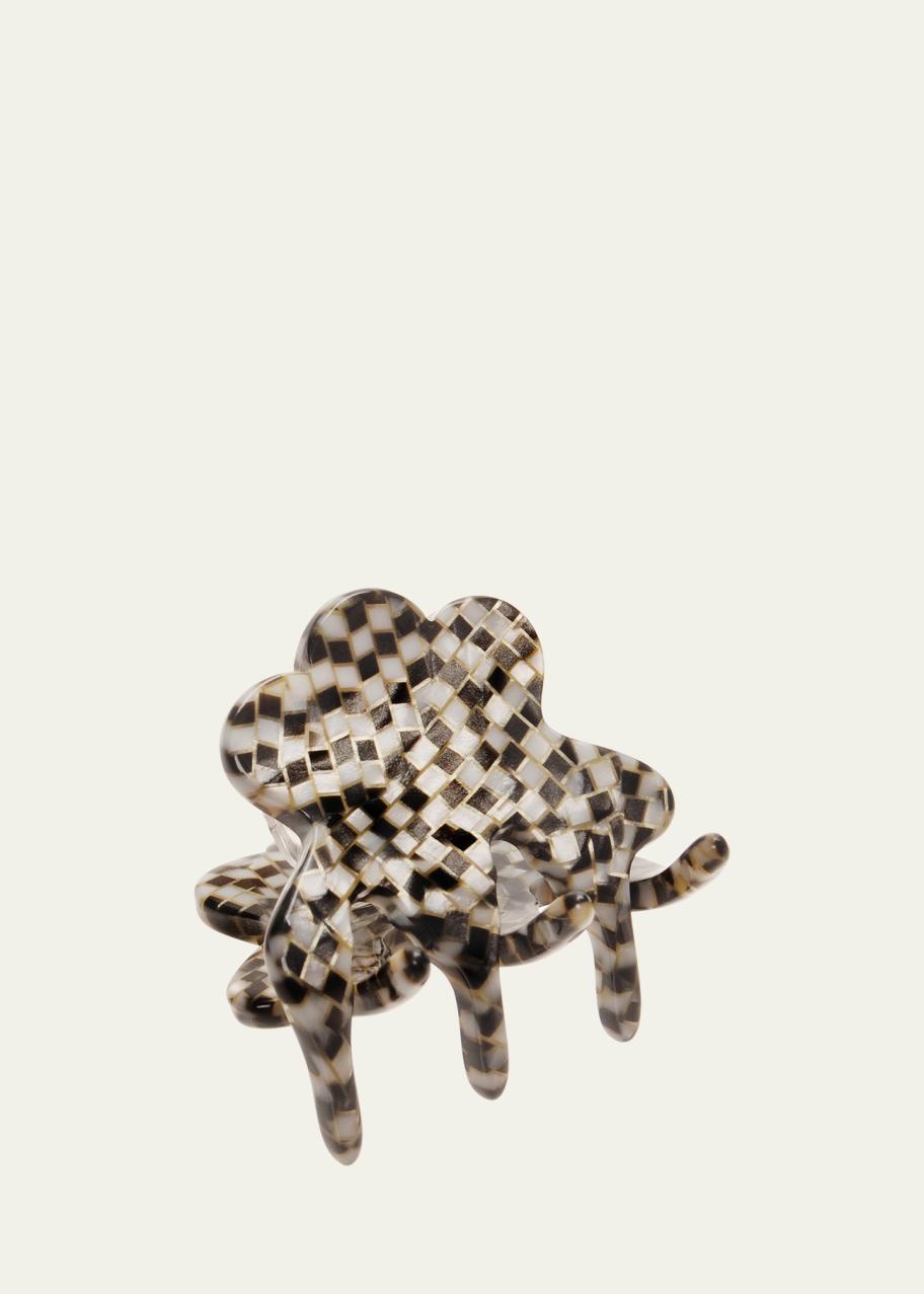 Bergdorf Goodman Hair Clips Alexandre de Paris Swarovski Pearly Jaw Hair Clip - Bergdorf  main image 4