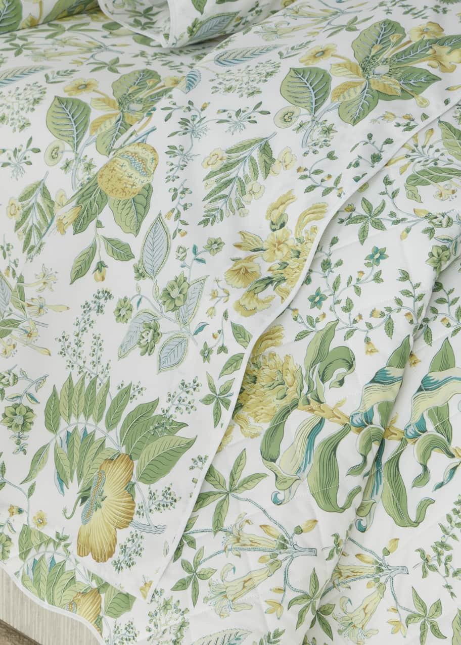 Image 1 of 1: Pomegranate Full/Queen Flat Sheet