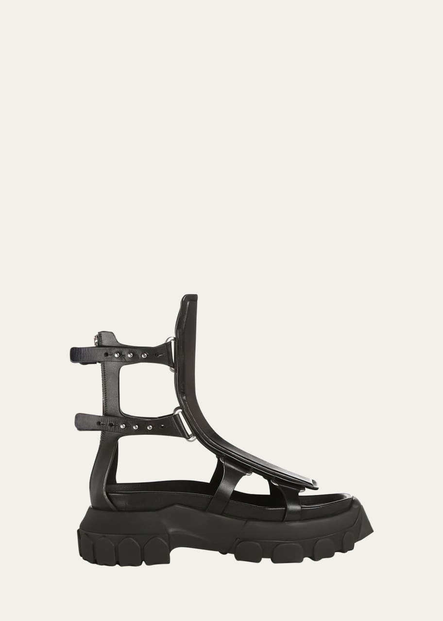 Rick Owens Gladiator Lug-Sole Platform Sandals - Bergdorf Goodman