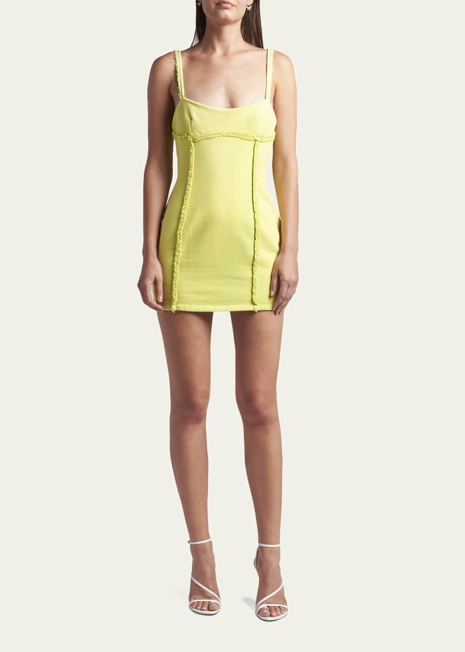knee length dresses for ladies Long-sleeved fleece mini dress – Colors Store main image 0