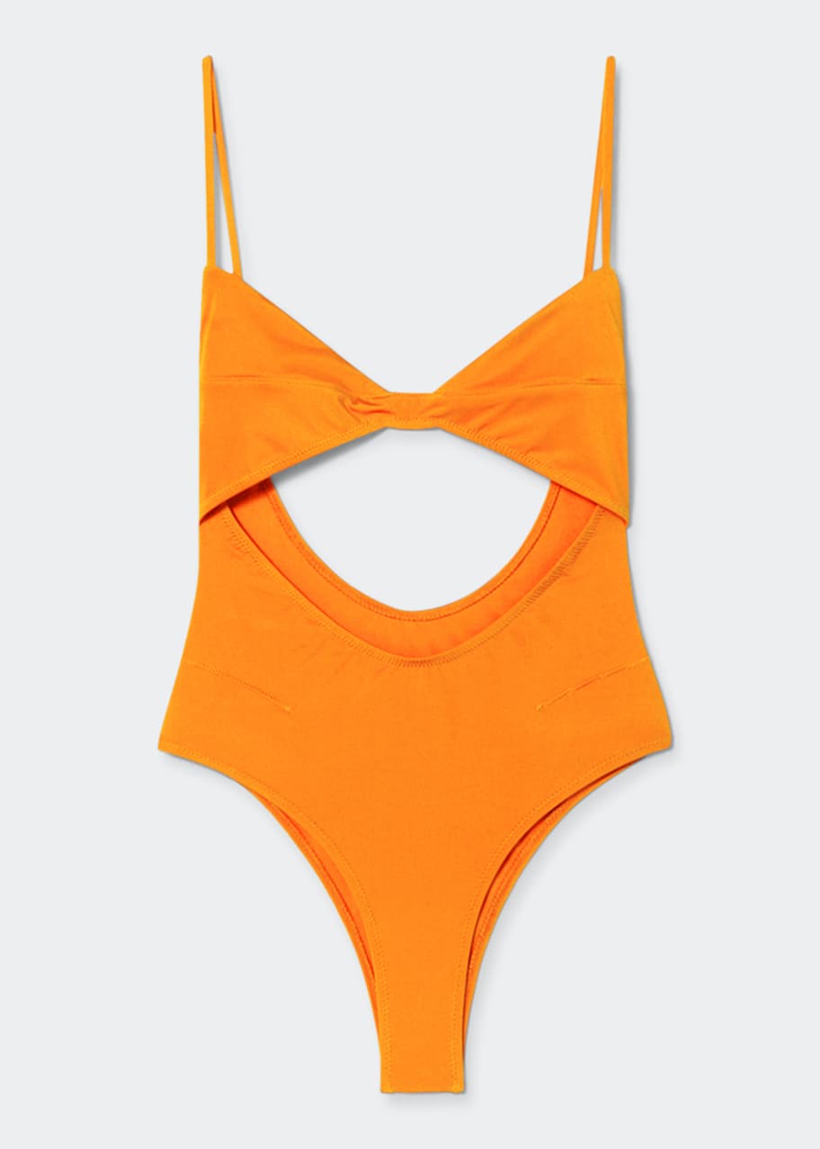 Jacquemus Aranja Cutout One Piece Swimsuit Bergdorf Goodman