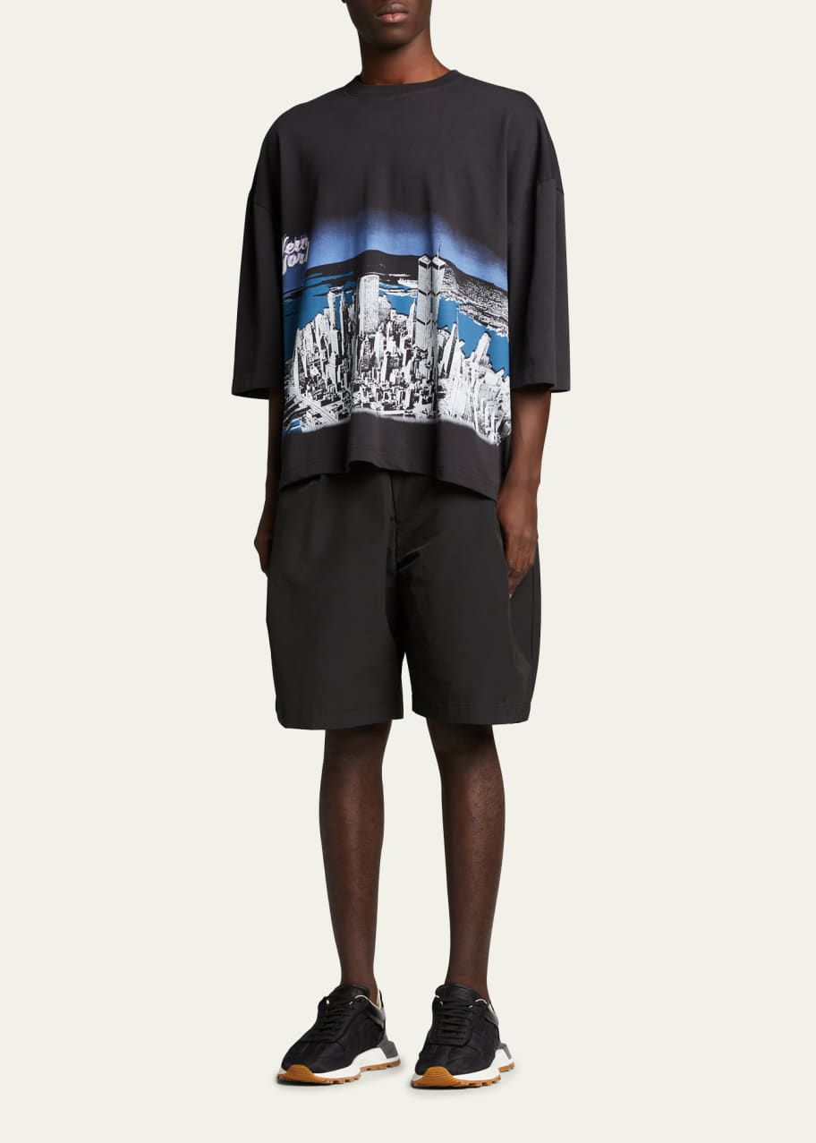 Men's Pleated Chongo Shorts