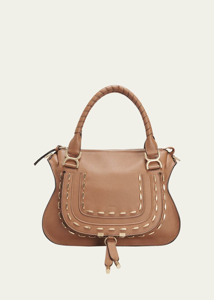 Marcie Medium Studded Satchel Bag