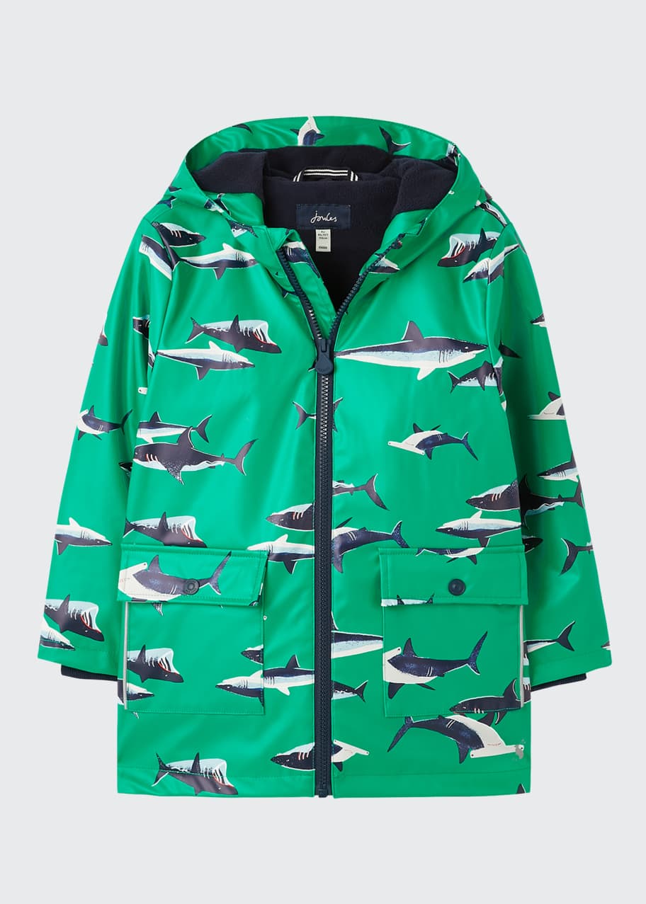 Joules shark on sale raincoat