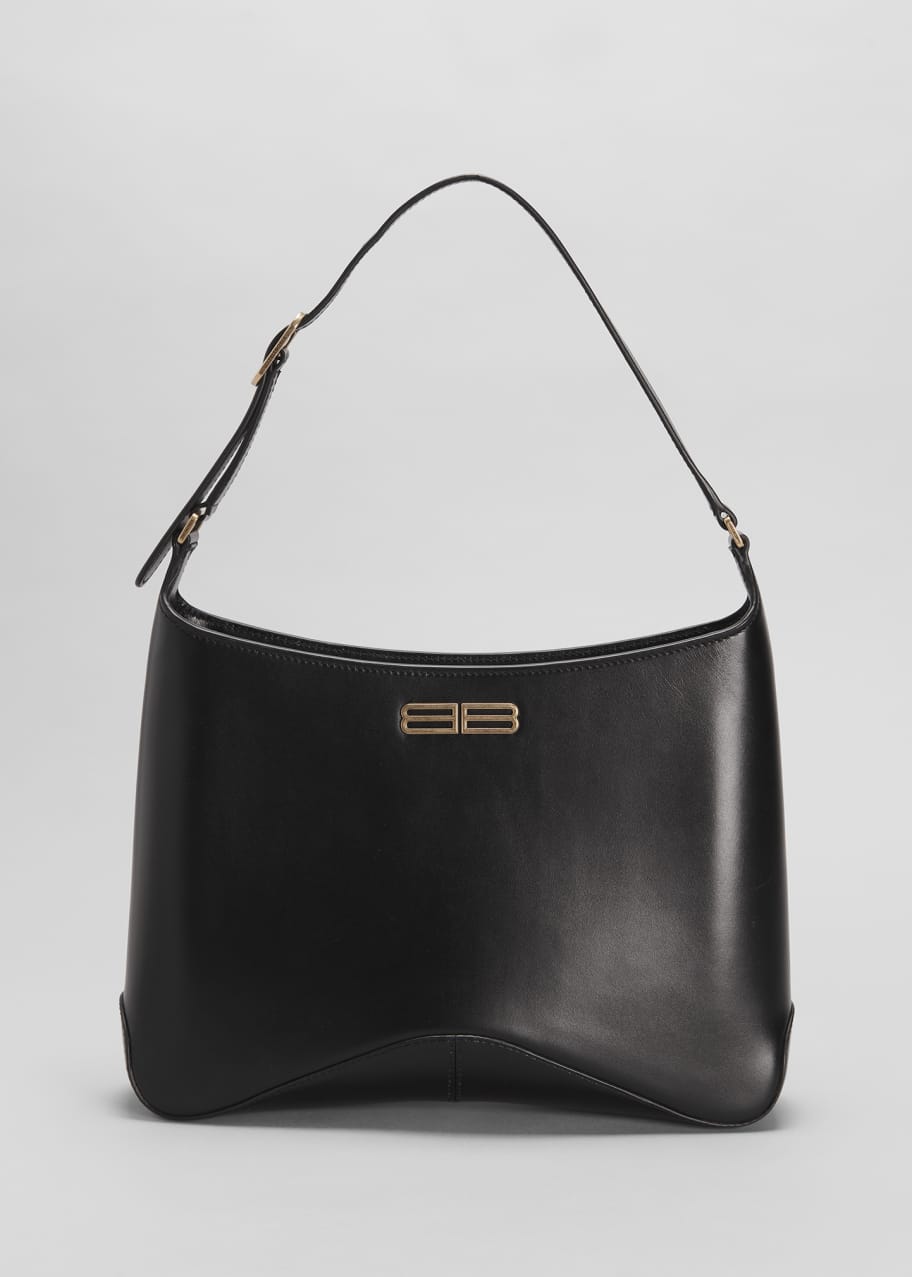 Balenciaga XX Hobo Leather Shoulder Bag - Bergdorf Goodman