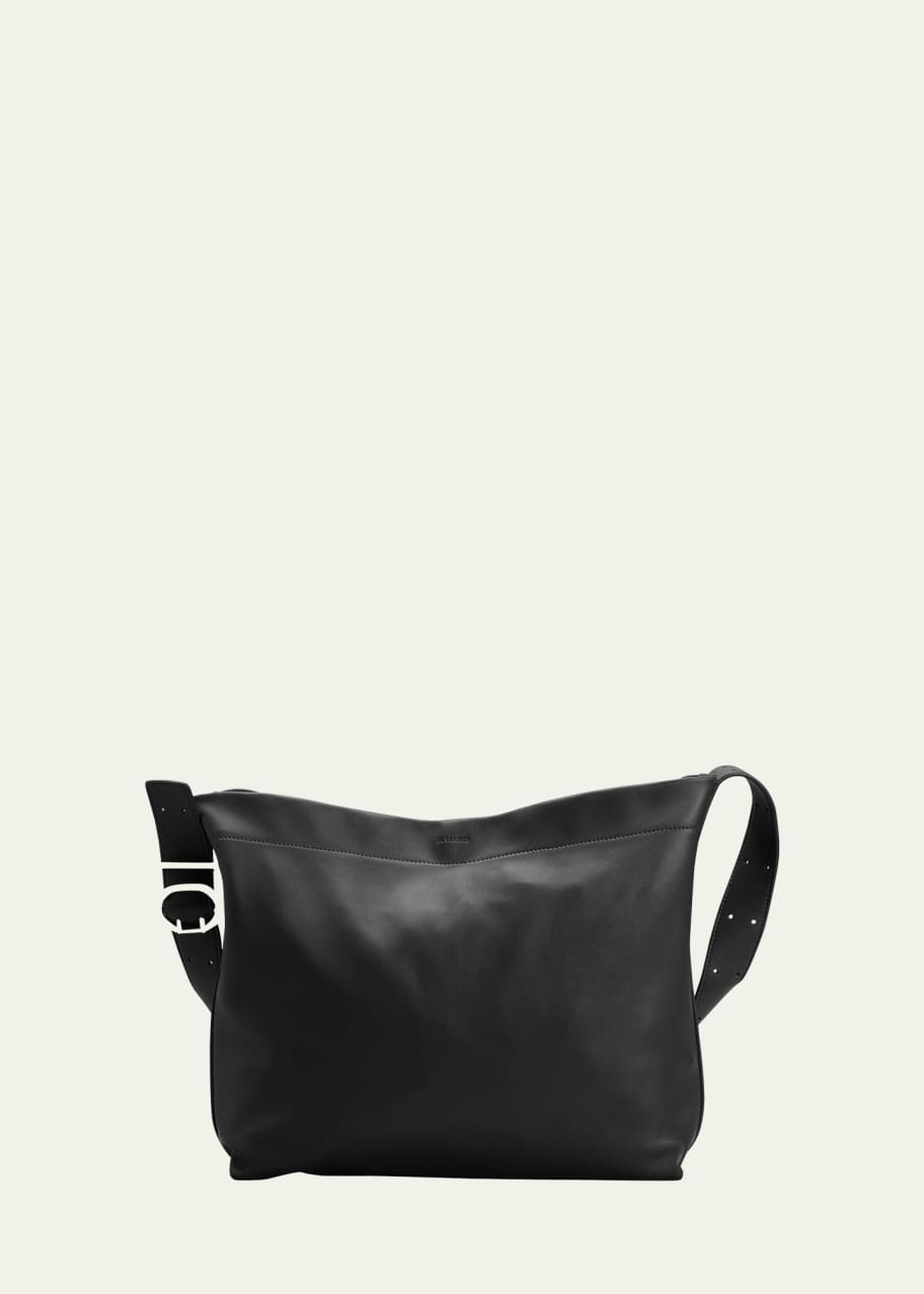 ★Jil Sander★ SLING BAG SMALL Jil Sander Sling Small Shopper Leather Shoulder Bag