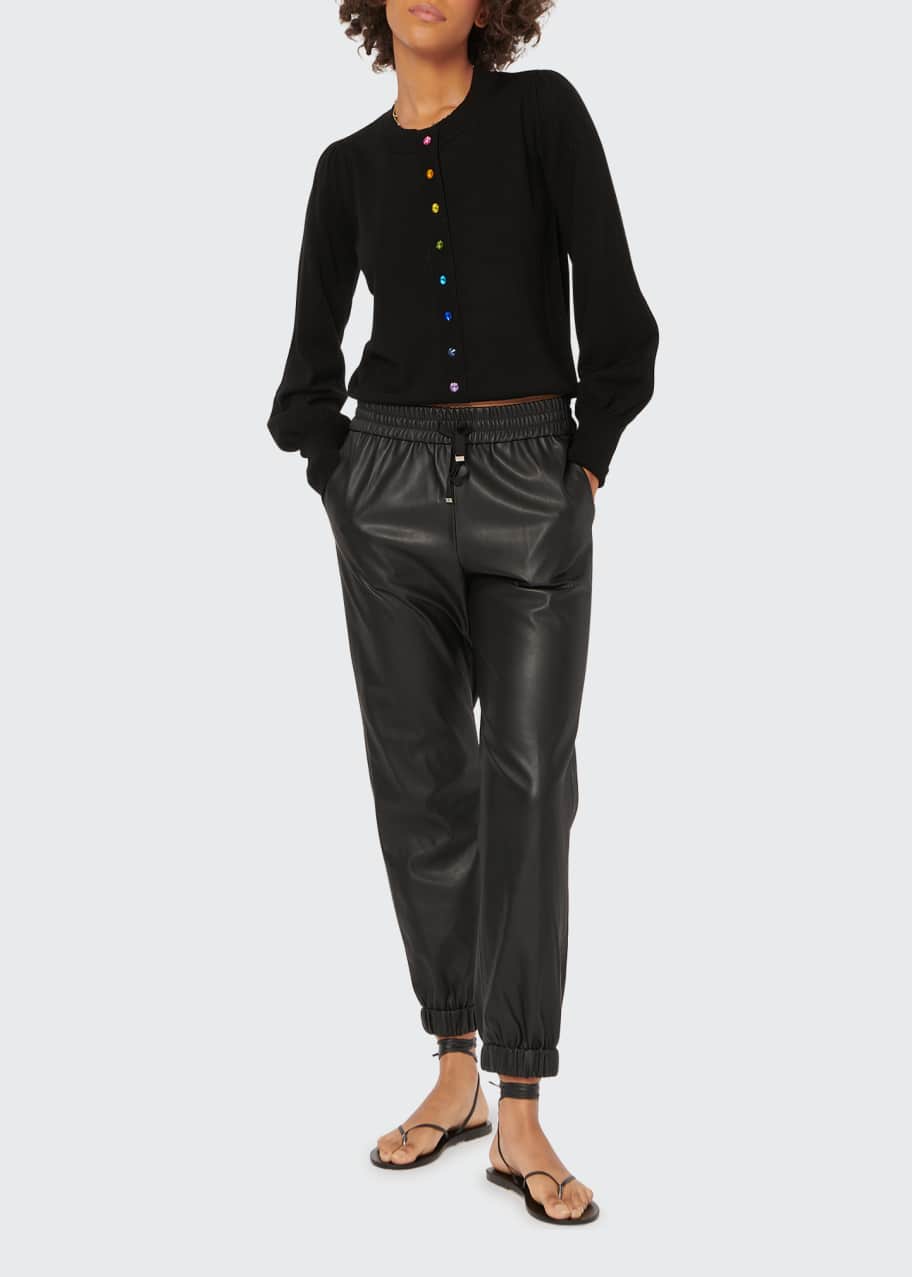 Cami NYC Dalton Vegan Leather Jogger Pants Bergdorf Goodman
