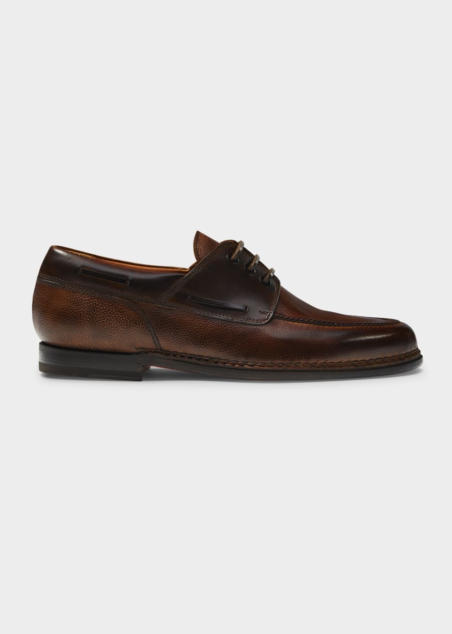 Men's Shoes Gravati Bergdorf Goodman Italy Size 13 M men's Black leather