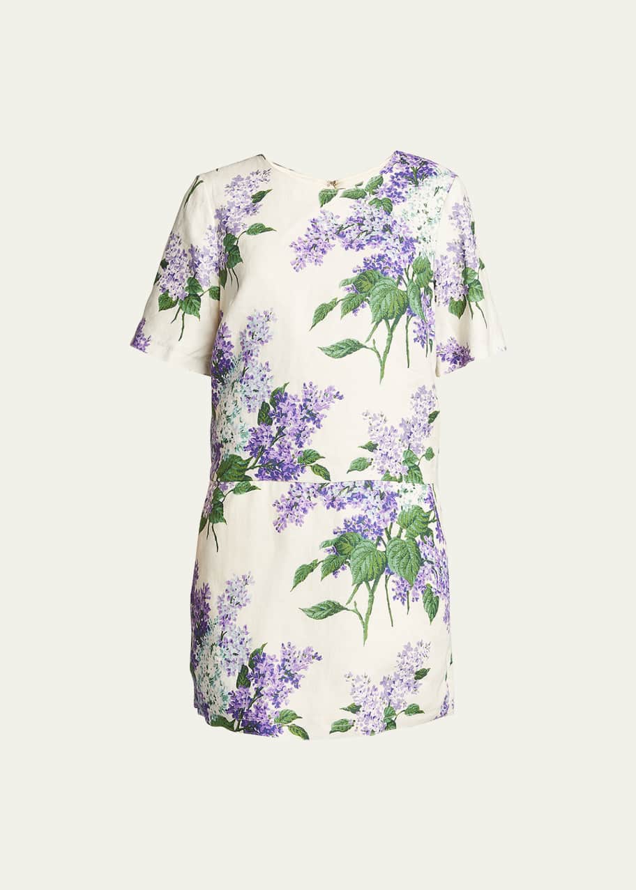 chinese dress ladies Sundown Linen Romper Dress main image 1