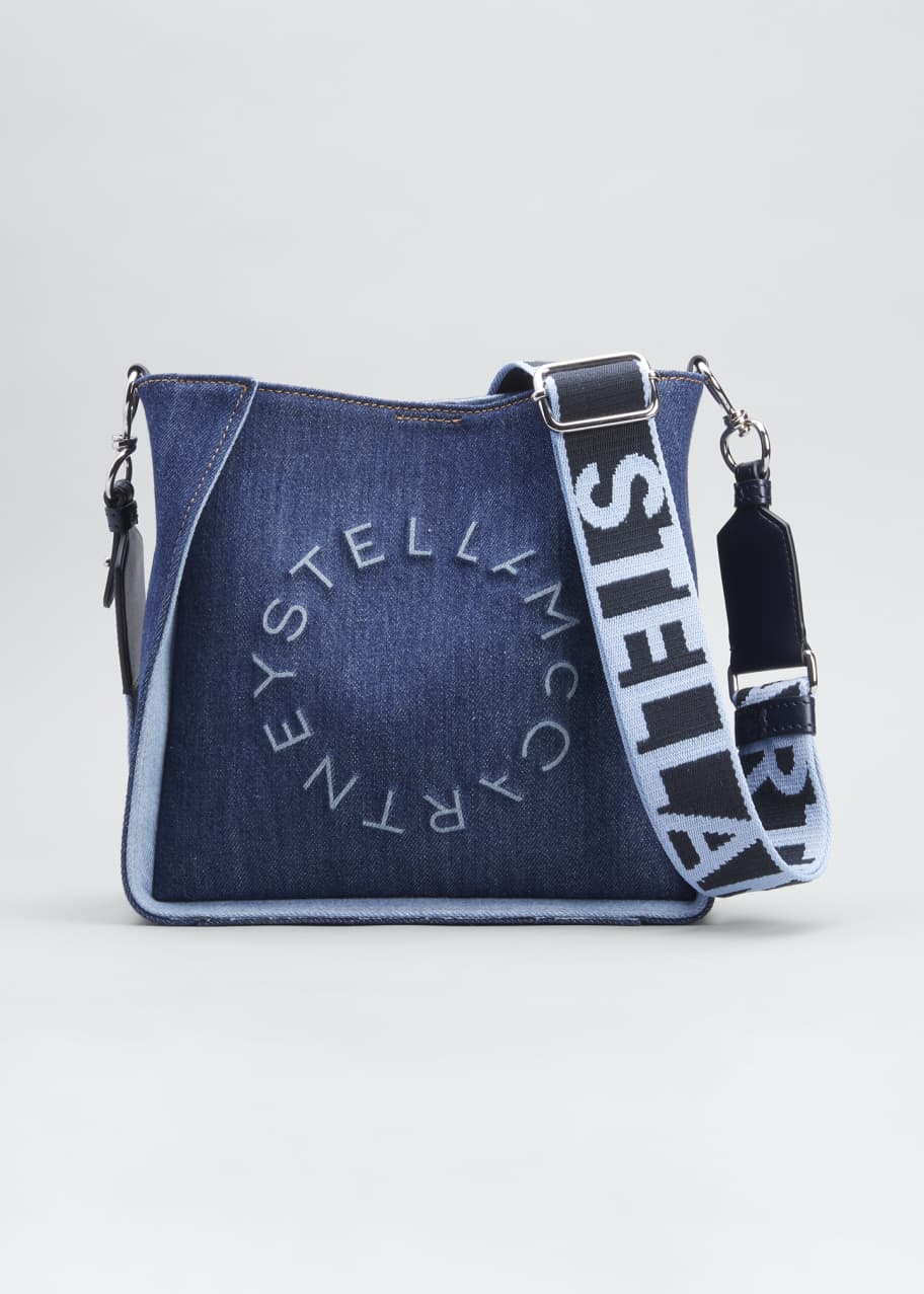 Stella McCartney Mini Eco Denim Crossbody Bag Bergdorf Goodman
