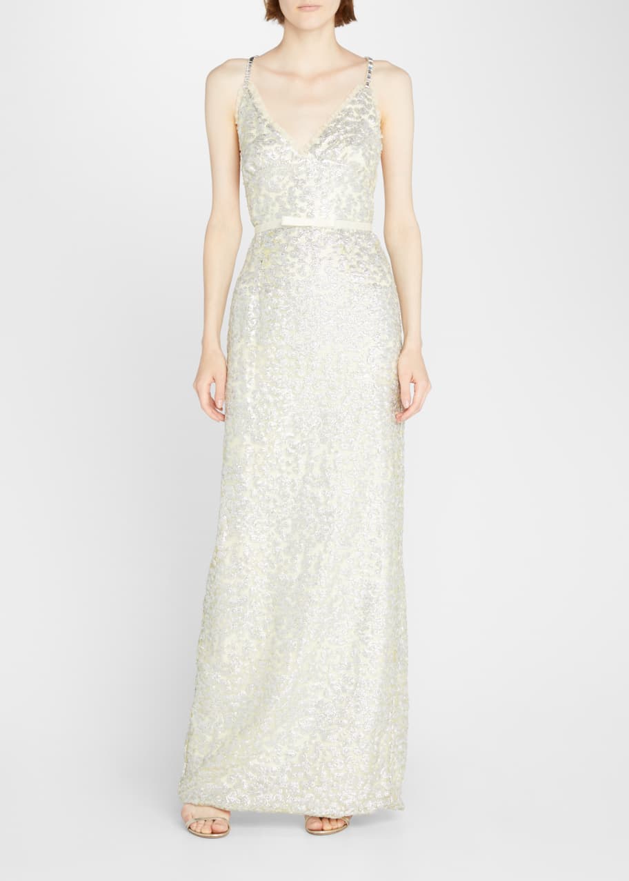 markarian sequin dress The Pre-Fall 2026 Nara Sequin Embroidery Midi Dress, available to shop now.  #markarian