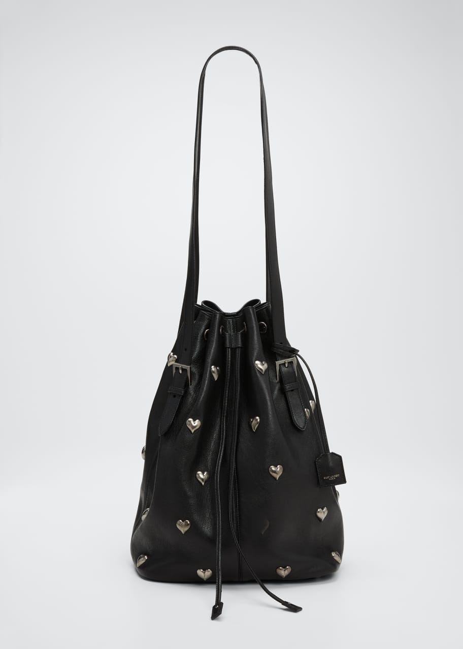 Ysl heart 2025 studded bag