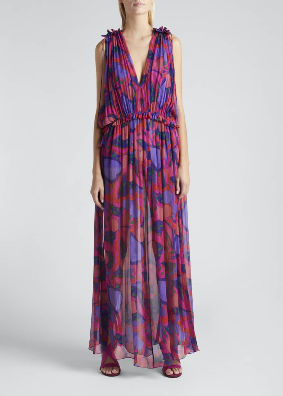 isabel marant printed silk dress Isabel Marant Beige Albini Midi Dress