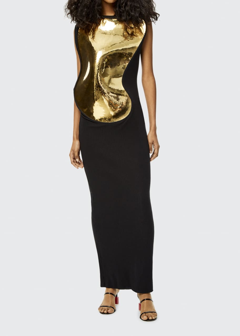 slim fit dress slacks Jessica Bara Genevieve Bandage Midi Dress with Gold Hardware As Seen O –  JESSICA BARA main image 1