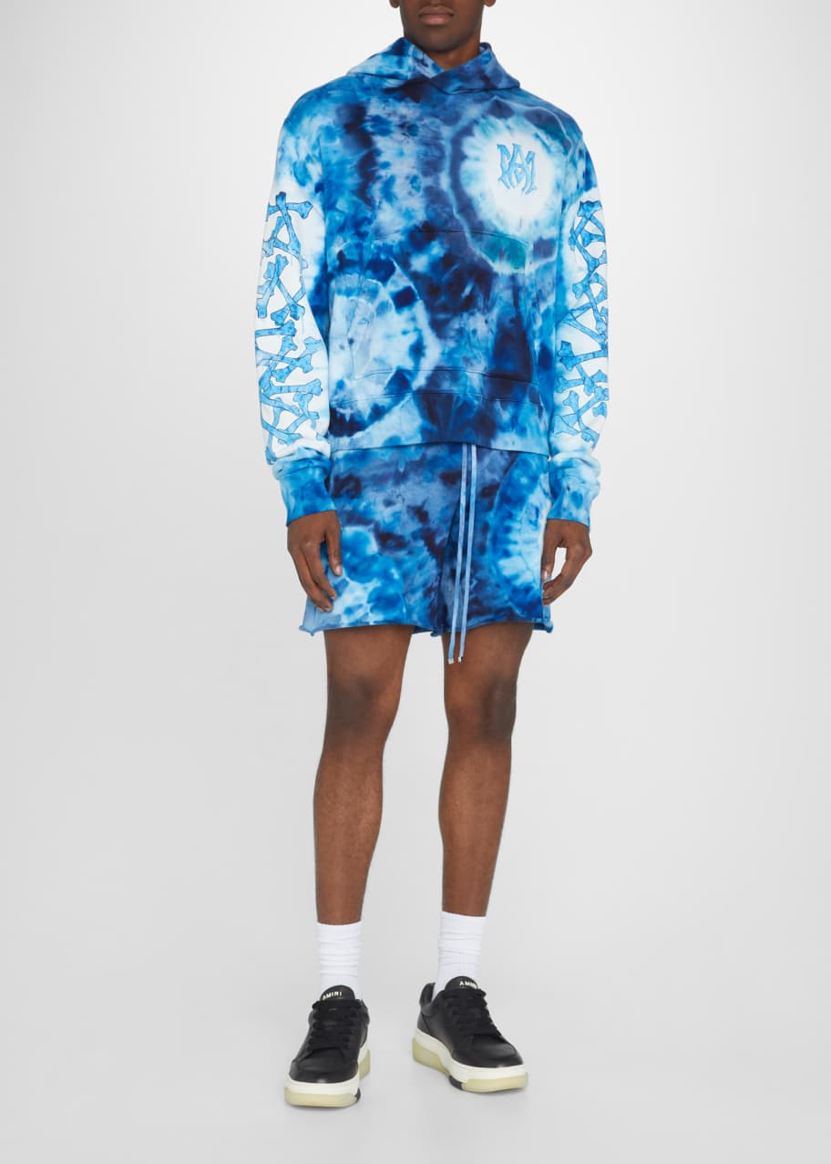 Amiri Men's Tie-Dye Bones Hoodie - Bergdorf Goodman