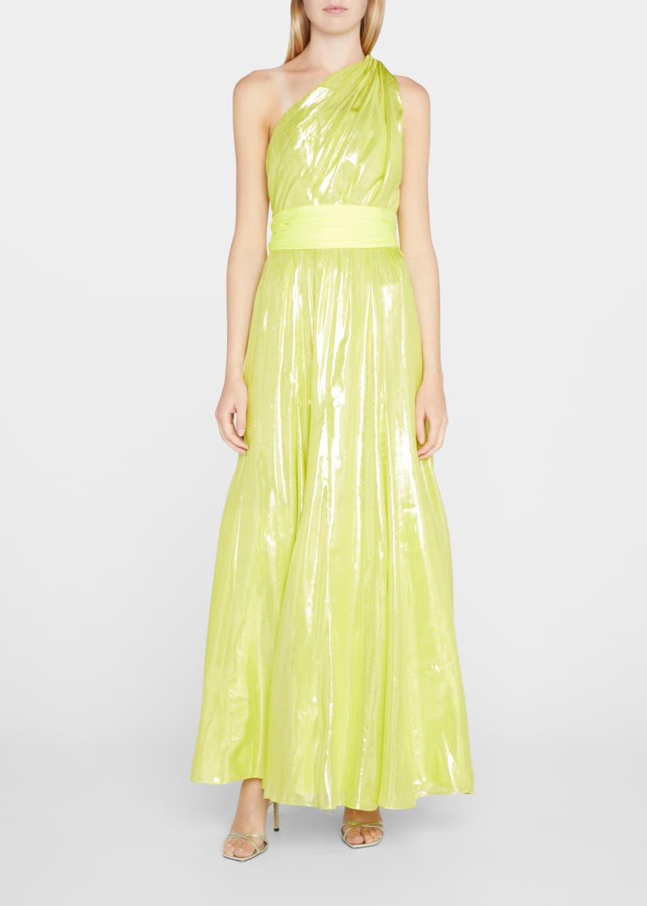 Alice formal metallic satin dress hot sale