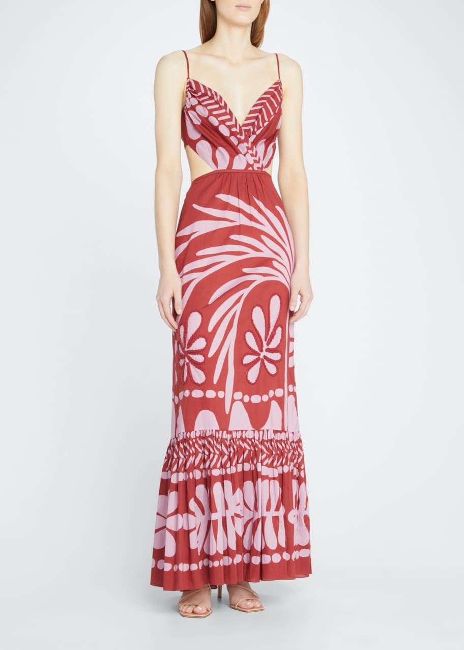 open lace back dress Center of Attention Red Sequin Dress