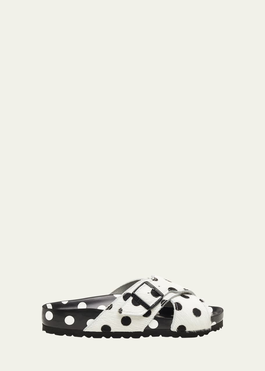 Manolo Blahnik Birkenstock Arizona Polka Dot Birkenstock X Manolo