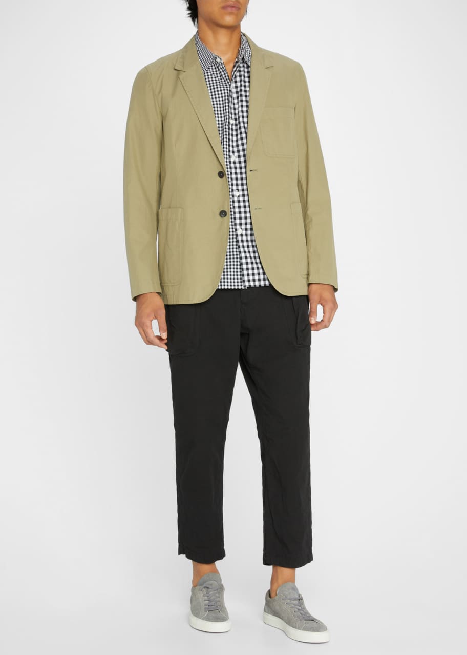 Trunk Men's Ebury Cotton Ventile Blazer Jacket Bergdorf Goodman