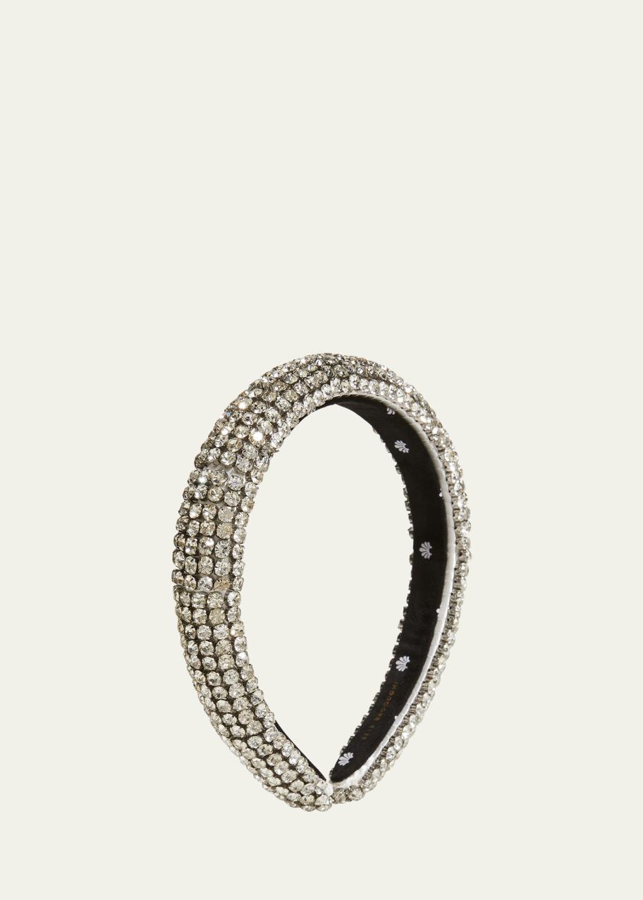 Lele Sadoughi Alice Allover Crystal Headband - Bergdorf Goodman display picture 2