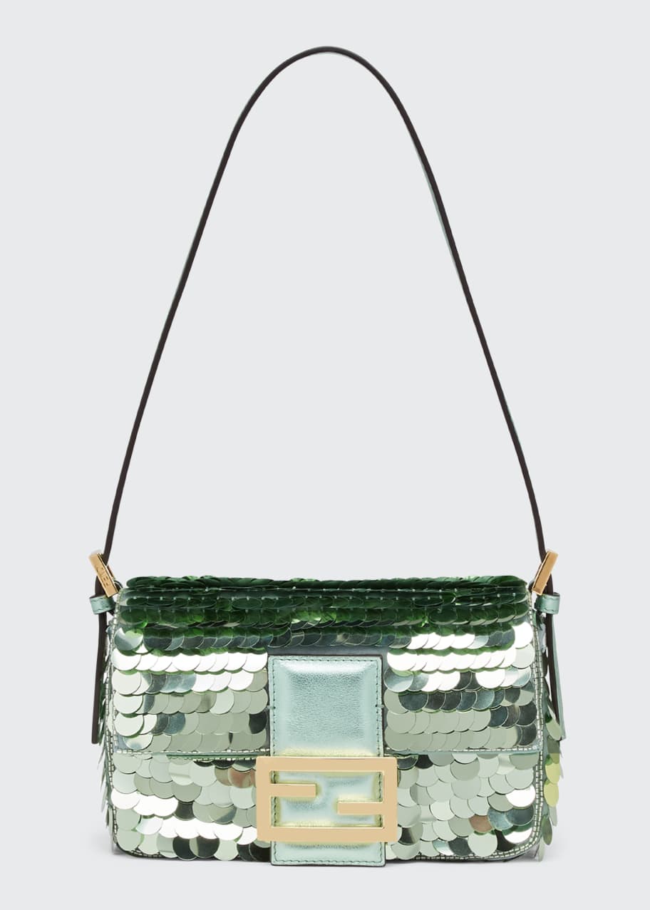 Fendi Mini Sequin Baguette Shoulder Bag Bergdorf Goodman
