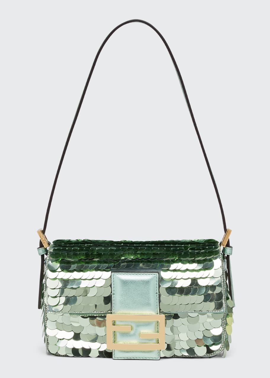 fendi sequin baguette mini