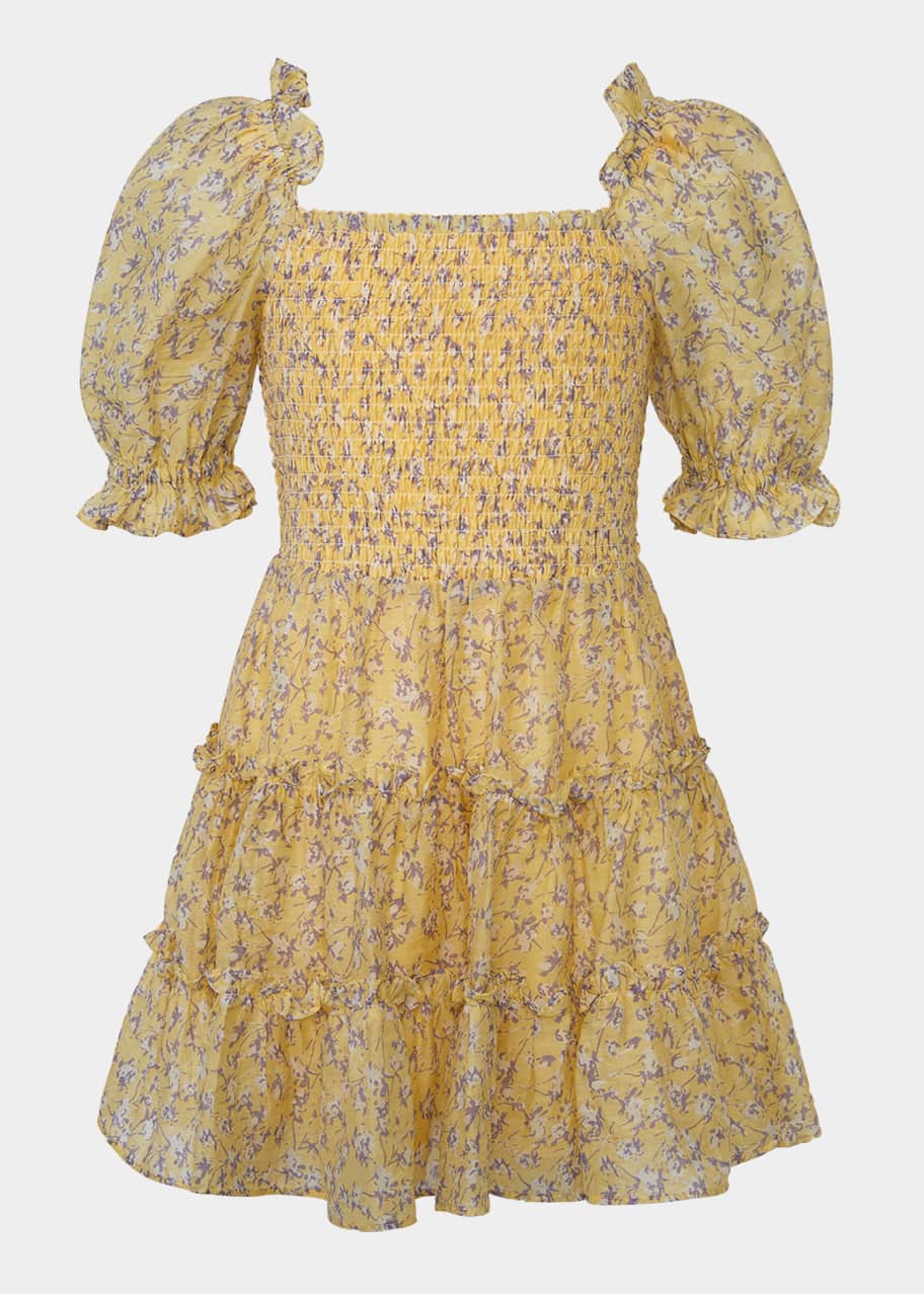 Bardot Junior Girl's Tiered Floral Dress, Size 5-14 - Bergdorf Goodman