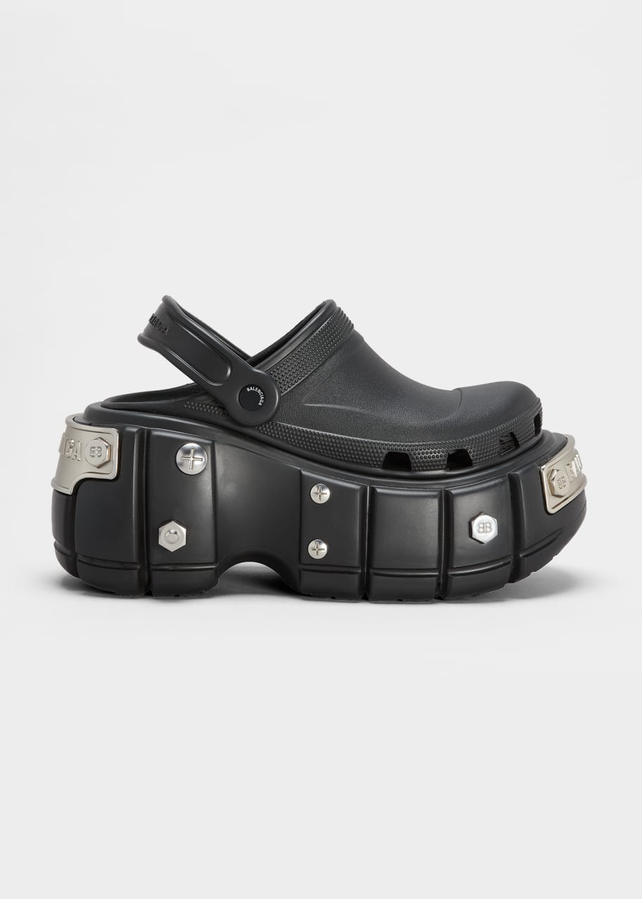 Balenciaga x Crocs™ Men's Hardcrocs™ Platform Clogs - Bergdorf Goodman